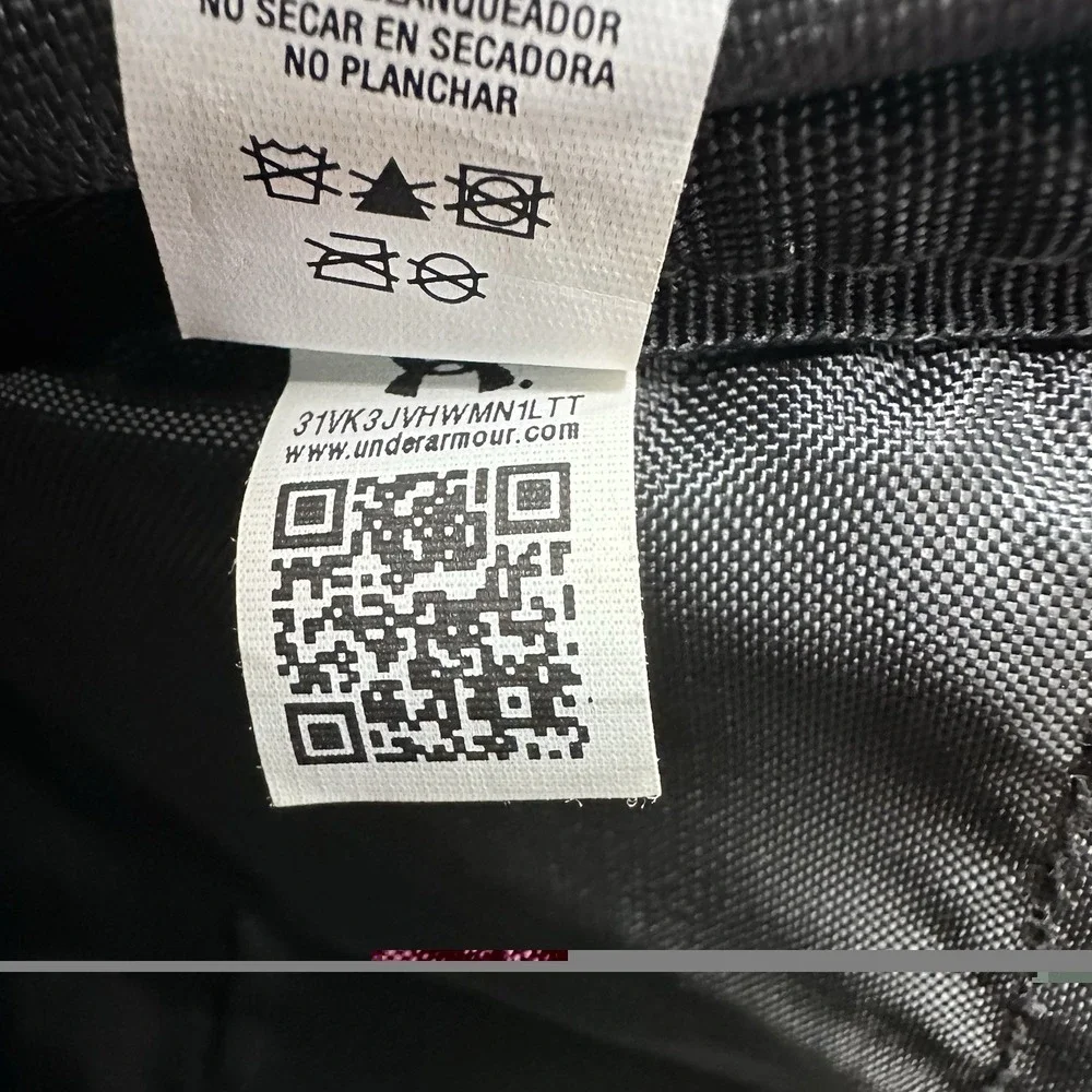Under Armour Storm Backpack Black Water-Resistant Laptop School Travel Book Bag